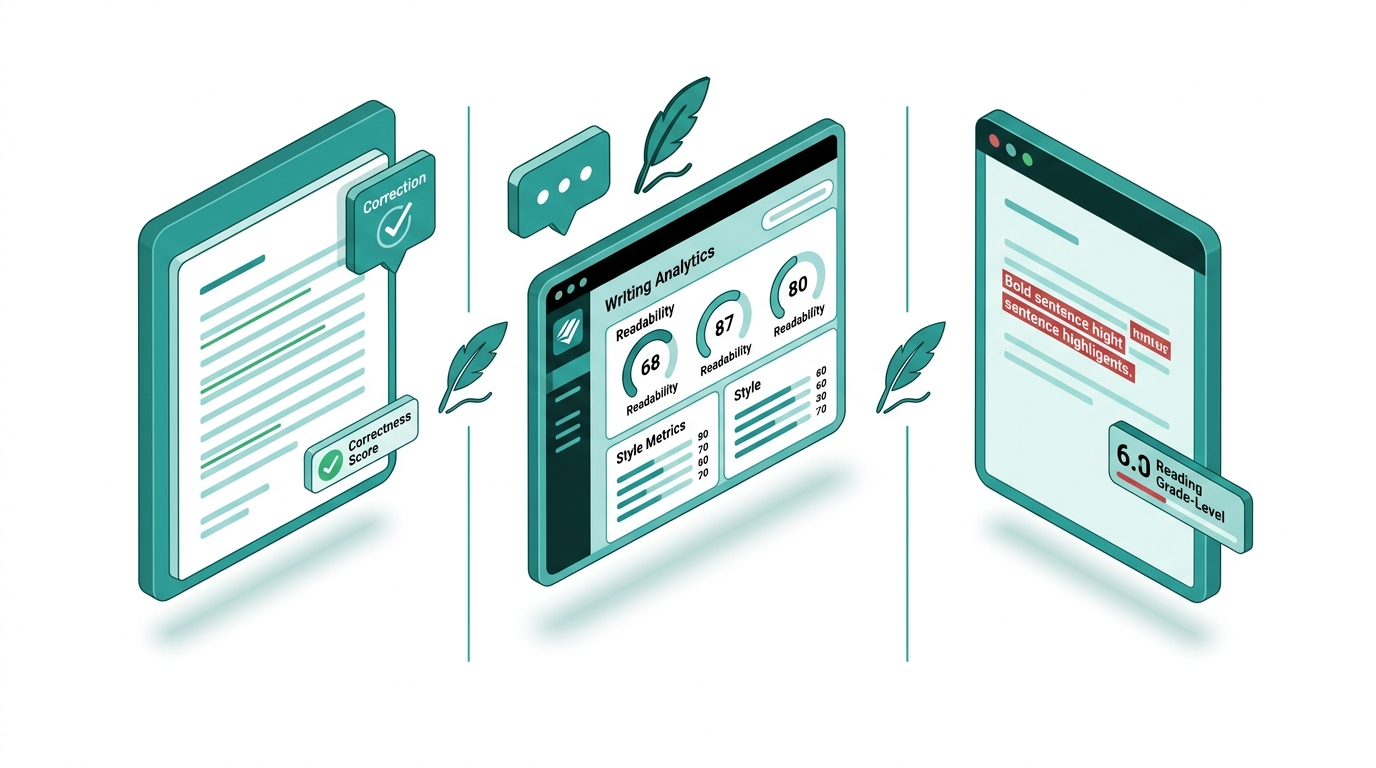Grammarly vs ProWritingAid vs Hemingway App in 2026